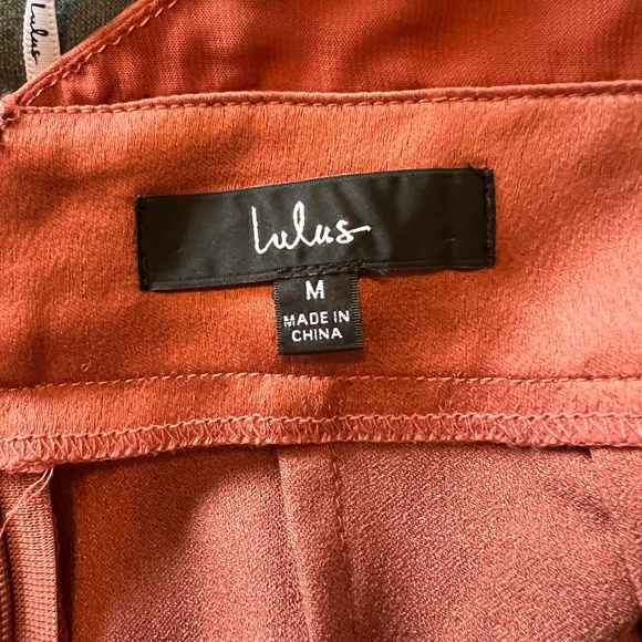 Lulus Rust Rose Pantsuit - Picture 4 of 16